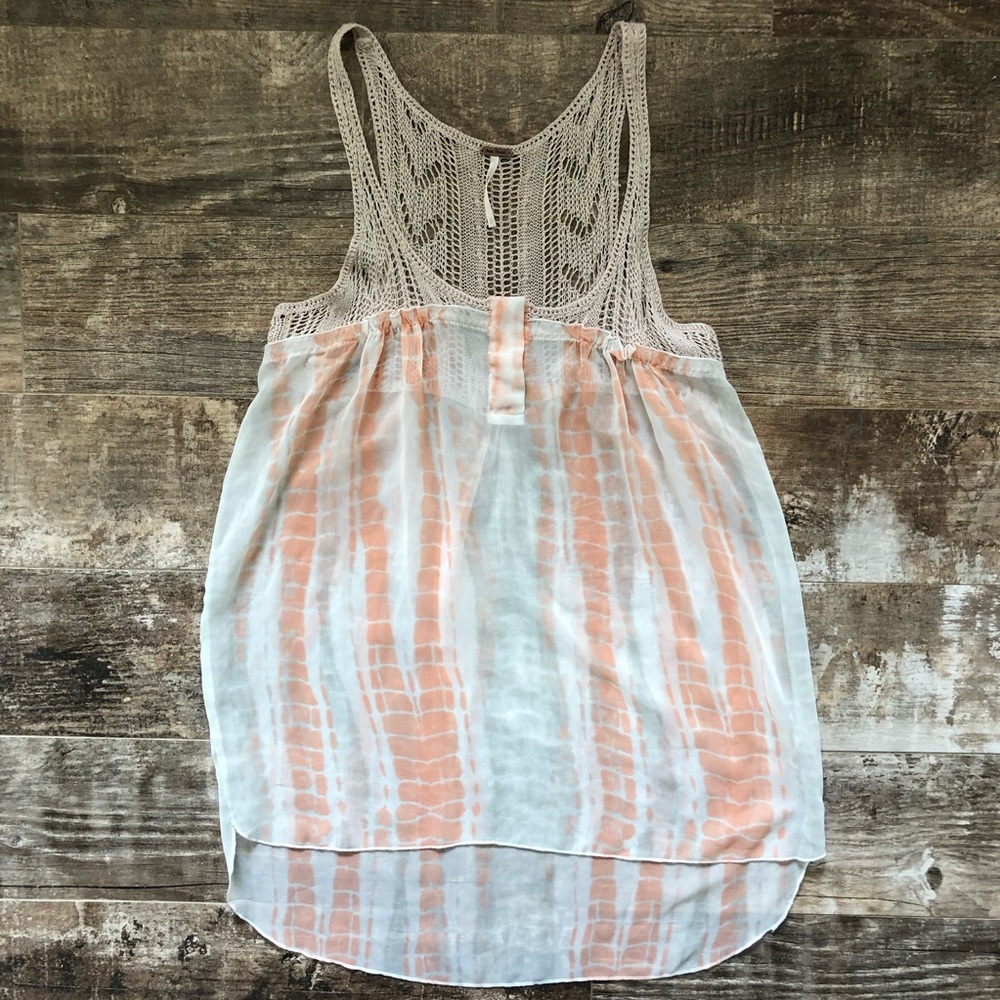 XS Free People high-low tank